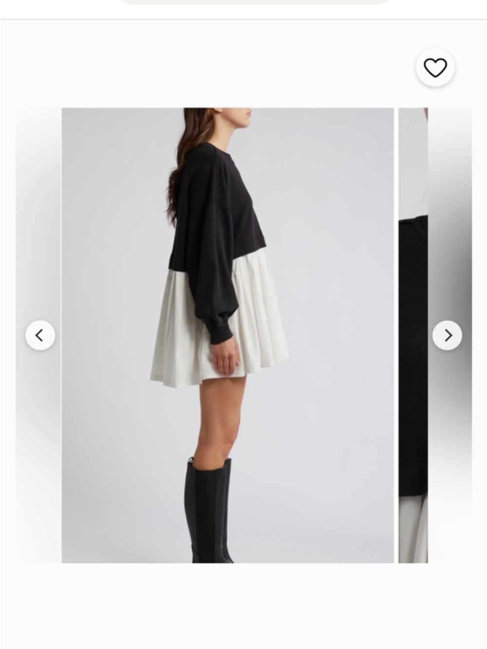 Free People Elenor Sweatshirt Dress - Picture 2 of 6